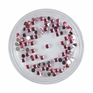 Rhinestones 1,35mm, fuchsia