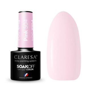 Mini Gelpolish UV / LED Claresa, Pink Nr. 504