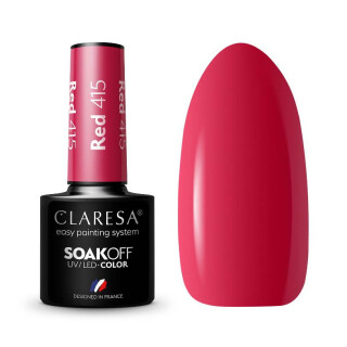 Mini Gelpolish UV / LED Claresa, Red Nr. 415